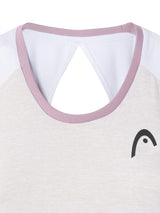 Top tenisowy Head Play Tech Tank Top Women beżowy