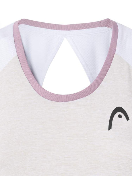 Top tenisowy Head Play Tech Tank Top Women beżowy