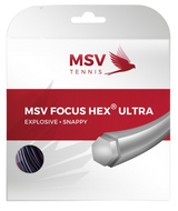 Naciąg tenisowy MSV Focus HEX Ultra czarny