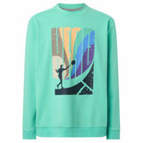Bluza tenisowa Head Rally Crewneck Men turkusowa