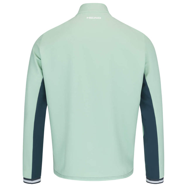 Bluza tenisowa męska Head Breaker Jacket 2023 granatowo-zielona