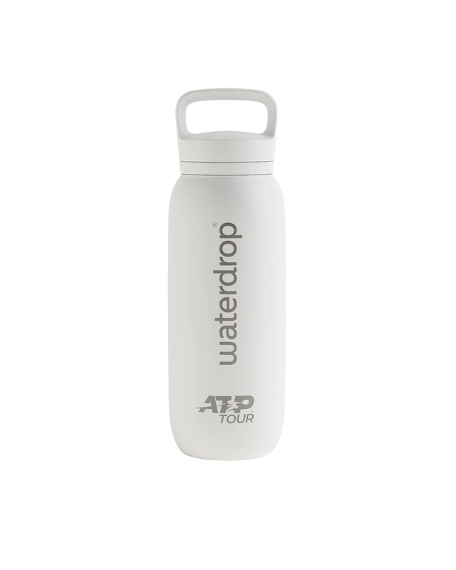 Stalowa butelka termiczna Waterdrop ATP Tour 600ml biała