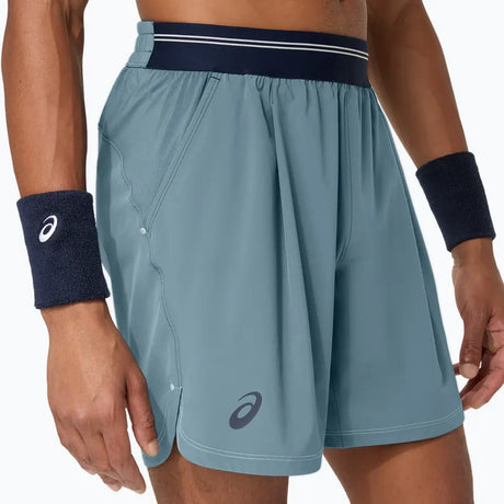 Spodenki tenisowe Asics Game 7in Short niebieskie