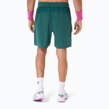 Spodenki tenisowe Asics Match Laser Cut Short turkusowe