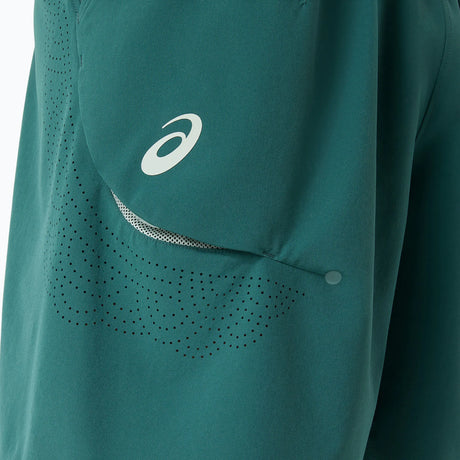 Spodenki tenisowe Asics Match Laser Cut Short turkusowe