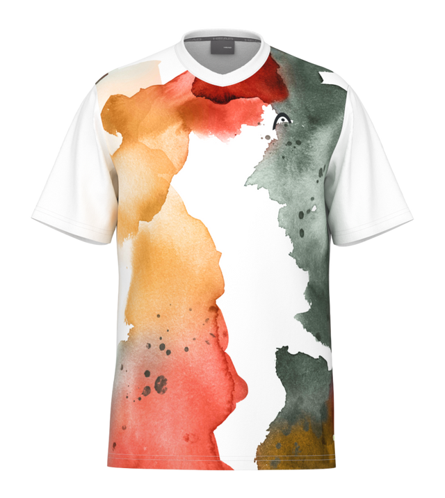 Koszulka tenisowa Head Top Spin multicolor