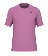 Koszulka tenisowa męska Head Play Tech Uni T-shirt różowa