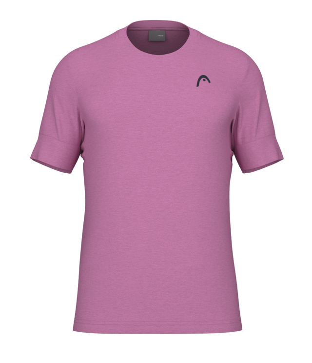 Koszulka tenisowa męska Head Play Tech Uni T-shirt różowa