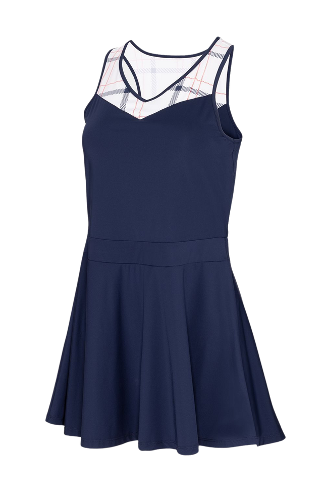 Sukienka tenisowa Fila Dress Fritza granatowa