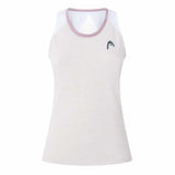 Top tenisowy Head Play Tech Tank Top Women beżowy