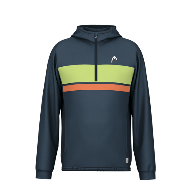 Bluza tenisowa juniorska Head Topspin granatowa