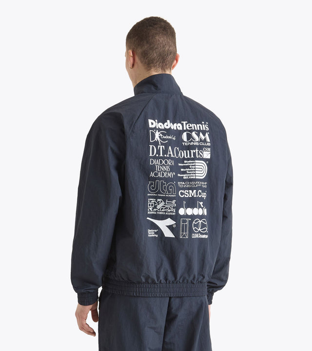 Kurtka tenisowa Diadora Track Jacket Sports granatowa