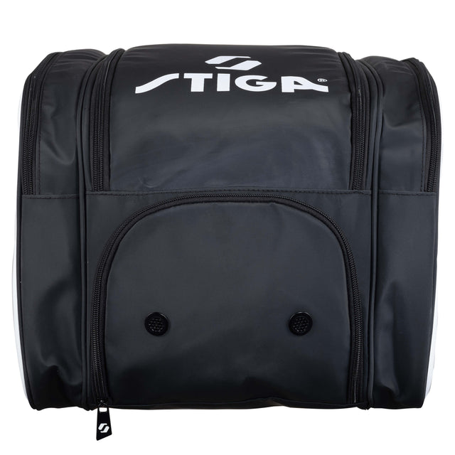 Torba tenisowa thermobag Stiga Racket Bag Court XL czarno-biała