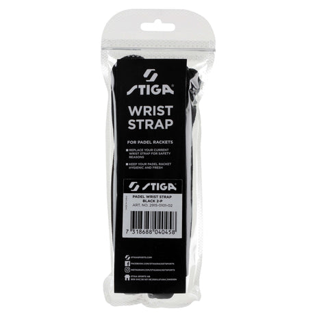 Pasek rakiety do padla Stiga Wrist Strap czarny x2