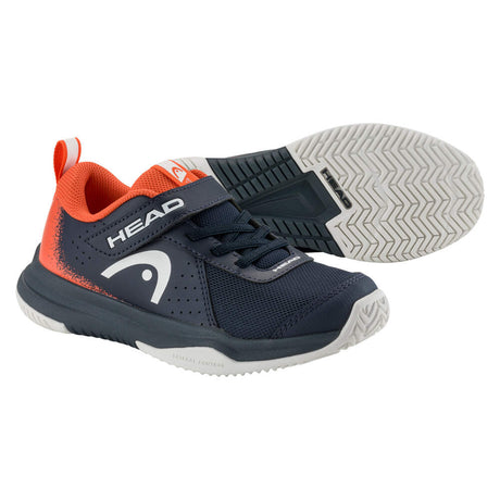 Buty tenisowe Head Sprint Velcro 4.0 juniorskie czarne