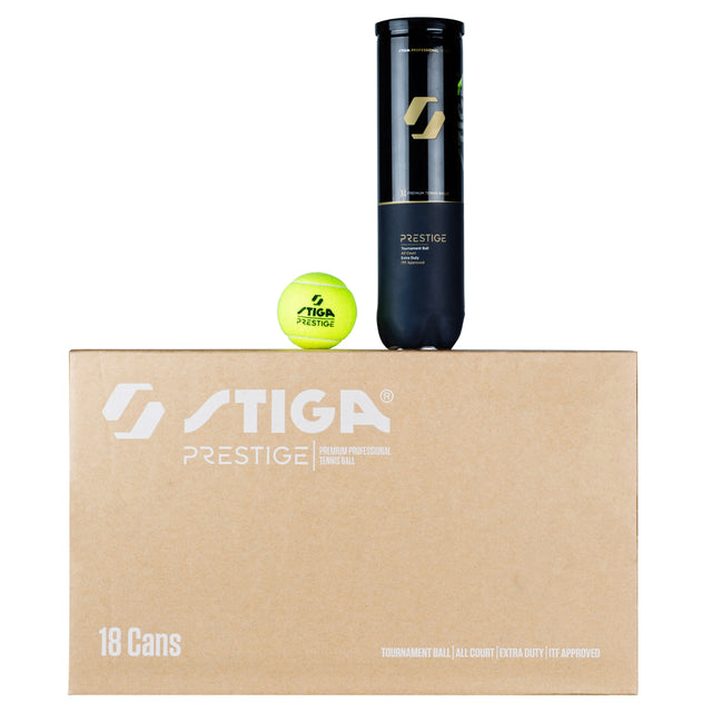 Piłki tenisowe/Karton Stiga Prestige Tour Tournament Ball 18x4B