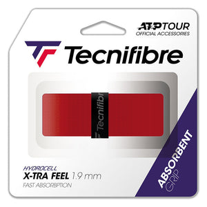 Owijka bazowa Tecnifibre X-Tra Feel czerwona
