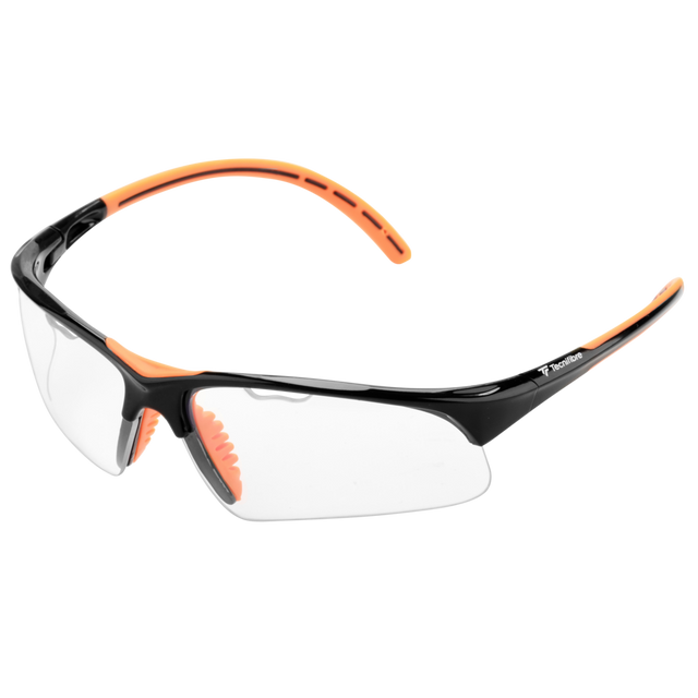 Okulary do squasha Tecnifibre Lunettes Squash black/orange