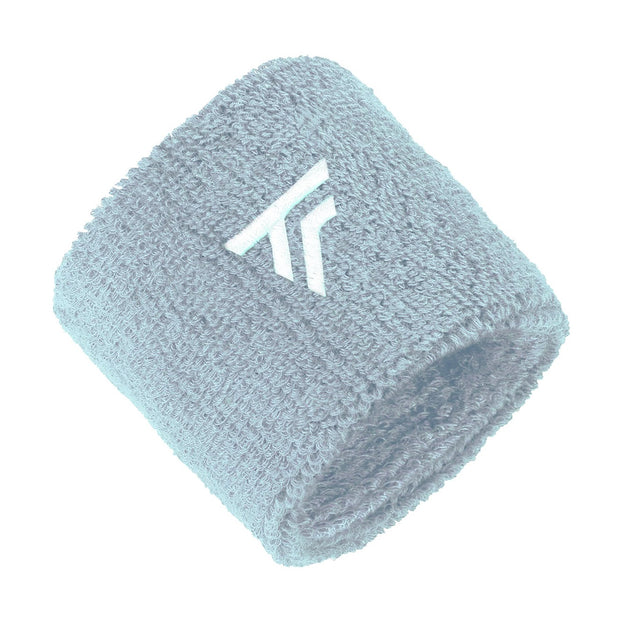 Frotki tenisowe Tecnifibre Wristbands x2 błękitne