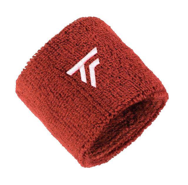 Frotki tenisowe Tecnifibre Wristbands x2 ceglane