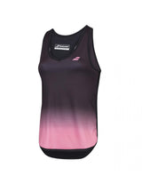 Top tenisowy Babolat Compete Tank czarno-różowy