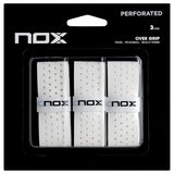 Owijki wierzchnie do padla Nox Overgrip Perforated 3P białe