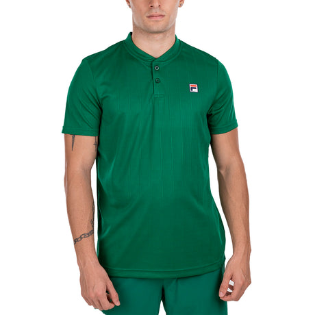Koszulka tenisowa Fila T-shirt Addison jasnozielona