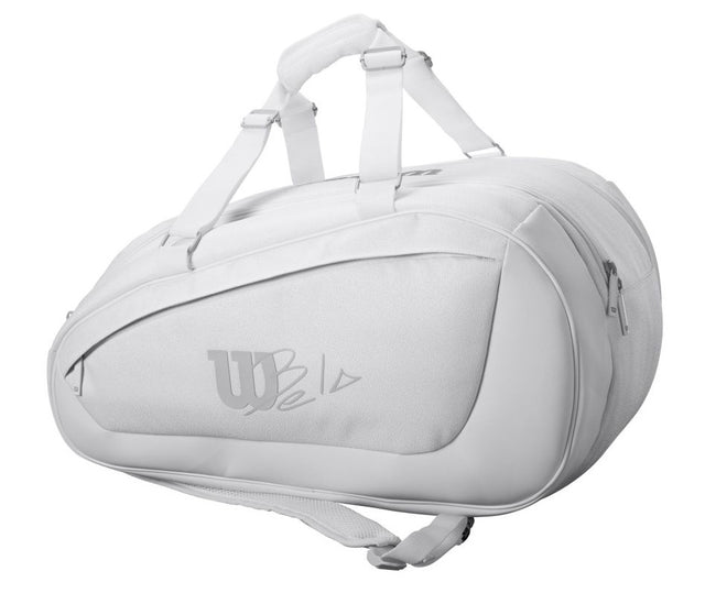 Torba do padla Wilson Bela Super Tour Padel biała