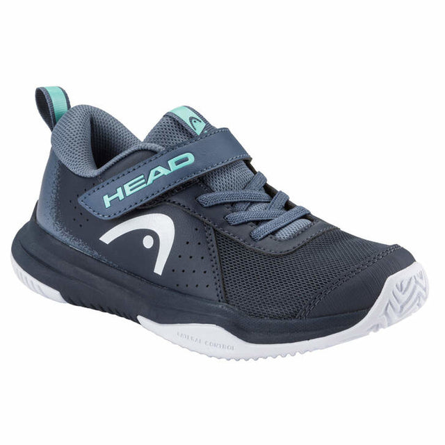 Buty tenisowe Head Sprint Strap 4.0 juniorskie granatowe