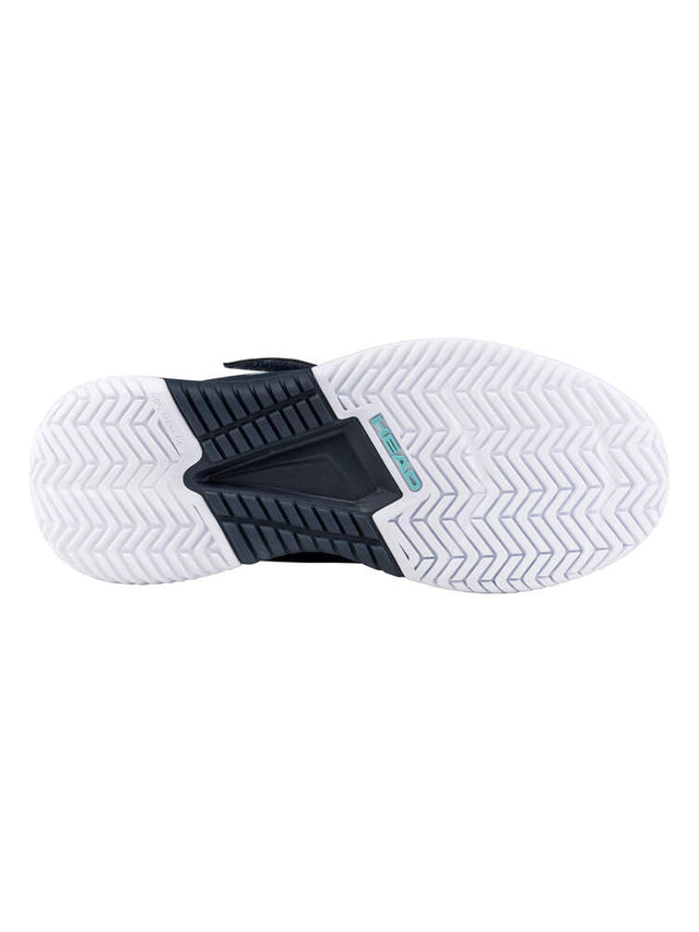 Buty tenisowe Head Sprint Strap 4.0 juniorskie granatowe