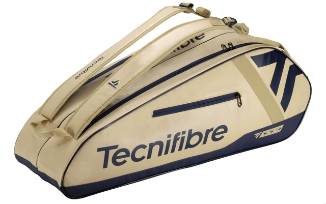Torba tenisowa Tecnifibre Tour Endurance 6R beżowa
