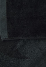 Ręcznik tenisowy Nike Medium Towel Swoosh czarny