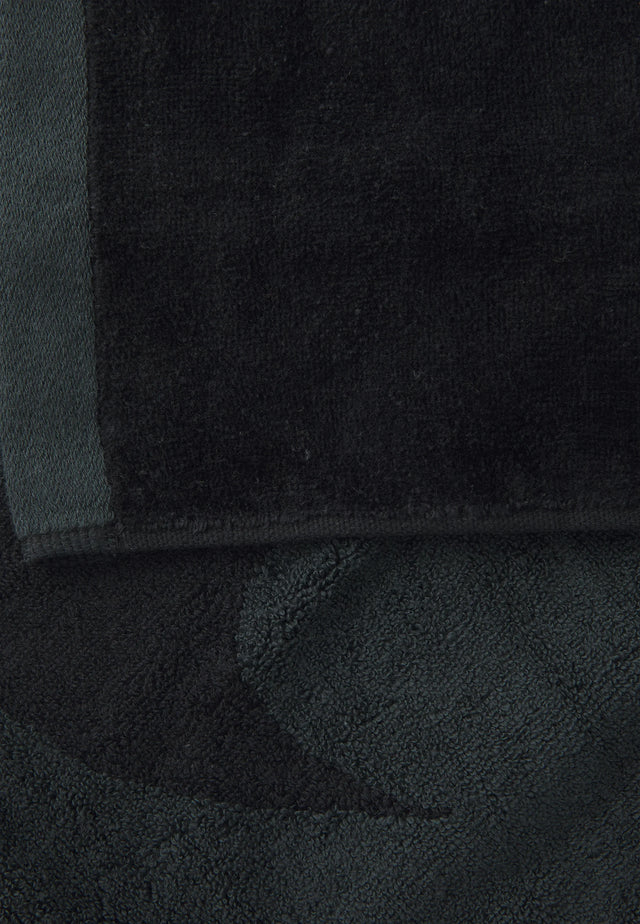 Ręcznik tenisowy Nike Medium Towel Swoosh czarny