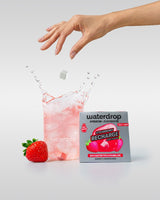 Elektrolity Waterdrop Microdrink o smaku Strawberry Recharge x12