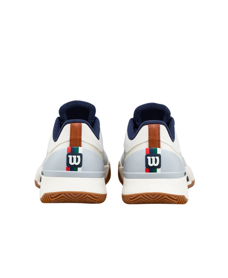 Buty tenisowe Wilson Intrigue Tour Clay kremowo-białe