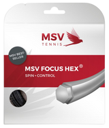 Naciąg tenisowy MSV Focus HEX czarny