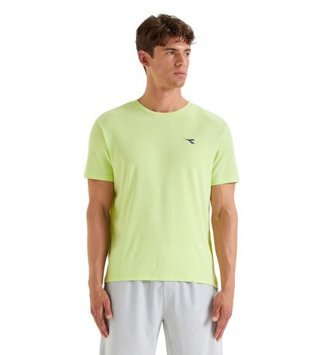 Koszulka tenisowa Diadora SS T-shirt Tennis żółta