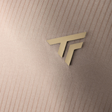 Koszulka tenisowa Tecnifibre X-Loop Tee paski beżowa