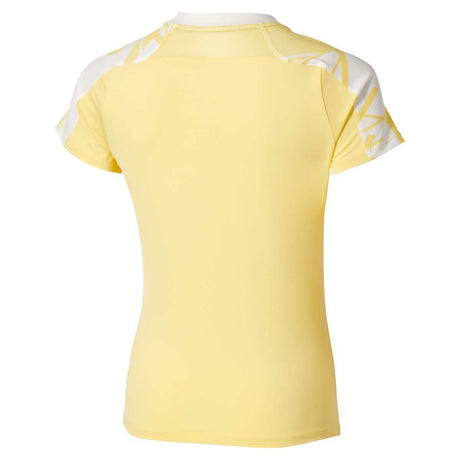 Koszulka tenisowa Mizuno Daybreakers Printed SS Tee żółta