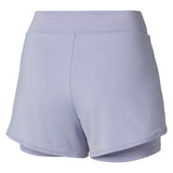 Spodenki tenisowe damskie Mizuno Flex Short fioletowe