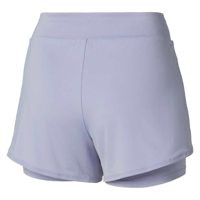 Spodenki tenisowe damskie Mizuno Flex Short fioletowe
