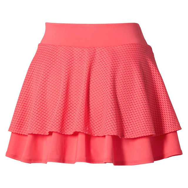 Spódniczka tenisowa Mizuno Daybreakers Flying Skirt koralowa