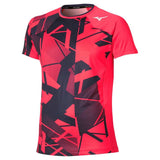 Koszulka sportowa Mizuno DB Shadow Graphic SS Tee czerwona