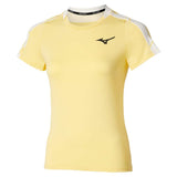 Koszulka tenisowa Mizuno Daybreakers Printed SS Tee żółta