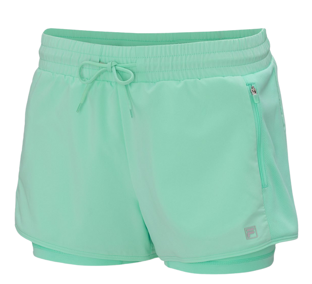 Spodenki tenisowe Fila Shorts Elea zielone