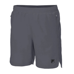 Spodenki tenisowe Fila Shorts Elrik grafitowe