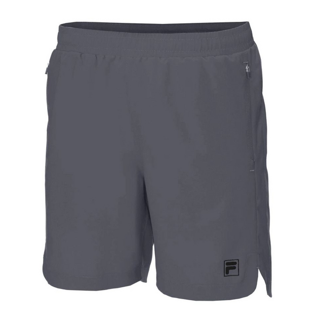 Spodenki tenisowe Fila Shorts Elrik grafitowe