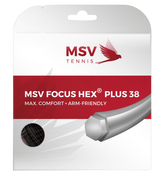 Naciąg tenisowy MSV Focus HEX Plus 38 czarny