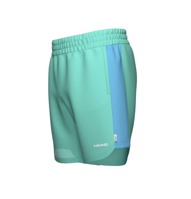 Spodenki tenisowe Head Power Shorts 2026 turkusowe