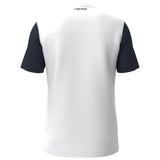 Koszulka tenisowa Head Club 25 Tech T-Shirt Men biało-granatowy